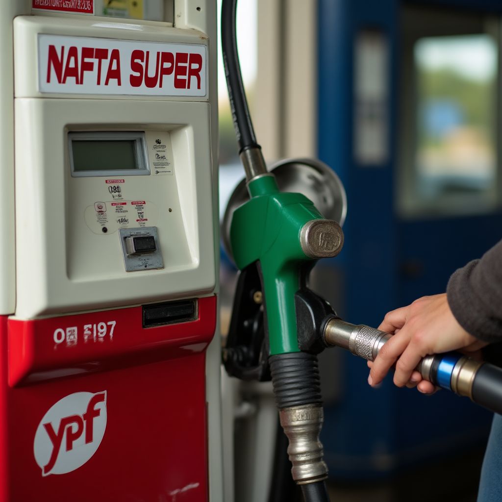 Surtidor de Nafta Super